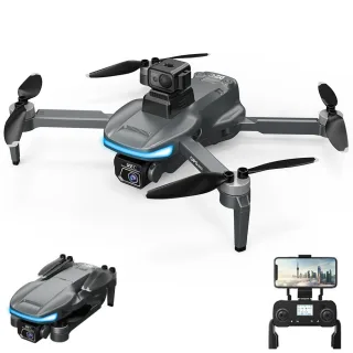 LYZRC L105 PRO GPS 5G WiFi FPV with 4K HD Dual Camera Servo Gimbal 360° Obstacle Avoidance Optical Flow Positioning 249g