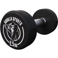 GORILLA SPORTS Kompakthantel Kurzhantel Gummi 2,5 - 40 kg