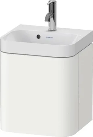 Duravit Happy D.2 Plus c-shaped Set wandhängend Weiß 400x360x480 mm - HP4344O36360000 HP4344O36360000