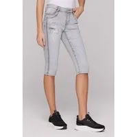 SOCCX Jeansshorts mit normaler Leibhöhe