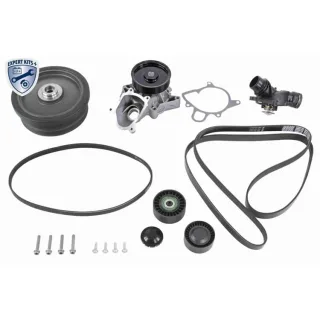 Vaico Wasserpumpe + Keilrippenriemensatz BMW 3er 5er 6er X3 2,0