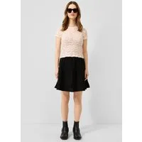 QS Minirock Rock Kurzer Musselin-Rock