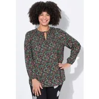Angel of Style Tunika Bluse Blümchendruck Langarm