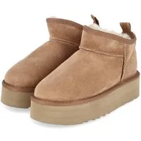 Australia Luxe Collective Australia Luxe COSPS205N-CH Damen Rauleder brown Chelseaboots