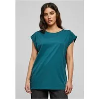 URBAN CLASSICS Rundhalsshirt Ladies Extended Shoulder Tee Damen T-Shirt