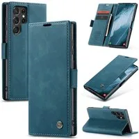 CaseMe Handyhülle Premium Hülle für Samsung Klapphülle