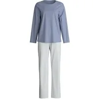 CALIDA Pyjama Cotton Special Damen (2 tlg) weich, atmungsaktiv, komfortabel, elastischer Hosenbund