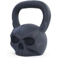 RAMROXX Kettlebell 20 kg Profi Kugelhantel Schwunghantel Totenkopf Skull Gusseisen, Totenkopf Design