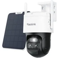 Reolink Überwachungskamera Trackmix LTE Dual-Objektiv (Außenbereich, Akkukamera 4G LTE, 4K 8MP, Auto-Zoom-Tracking, Pan&Tilt, Intelligente Erkennung)