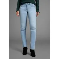 Arizona Comfort-fit-Jeans mit Keileinsätzen niedrige Leibhöhe