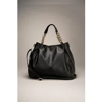 GALINI Handtasche Lucia Damentasche Echtleder, Henkeltasche, Umhängetasche, Echt Leder, Made in Italy, geräumig, weiches Leder, modisch