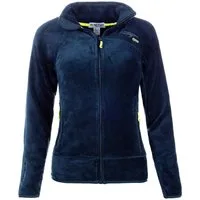 Geographical Norway Fleecejacke Damen Regular Fit Jacke baupaline Markantes Design mit Logo-Details auf Brust und Ärmel