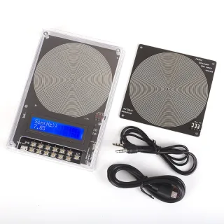 Adjustable Frequency Signal Generator Dual Channel Output 0.1Hz-99999Hz 7.83Hz Schumann Wave External Antenna Board Casc
