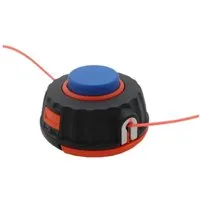 Trade-Shop Rasentrimmer-Ersatzspule Fadenkopf passend für McCulloch B26 PS, T26 CS, B28 B, 4.00 m Fadenlänge, (1-St), Gewindeanschluss: M10 x 1,25mm (Links) / Fadenstärke: 2,4mm