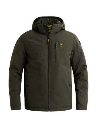 PME Legend - Winterjacke mit Kapuze grün - Gr. - S