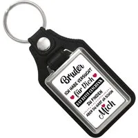 speecheese Schlüsselanhänger Bruder das beste Geschenk für dich bin ich Schlüsselanhänger mit