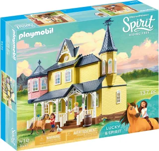 Playmobil DreamWorks Spirit 9475 - Luckys glückliches Zuhause