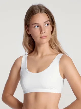 CALIDA - DAMEN Bustier weiss - Gr. - xs
