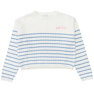 STACCATO - Md.-Pullover, Streifen offwhite str - Gr. - 164