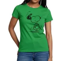 Spreadshirt T-Shirt Peanuts Snoopy Happy Frauen T-Shirt (1-tlg)
