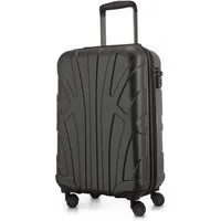 Suitline Handgepäckkoffer S1, 4 Rollen, Trolley 55x35x20 cm Bordgepäck Koffer Doppelrollen 34 L