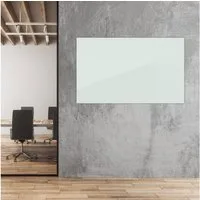 Karat Magnettafel Glas-Whiteboard, Rahmenlos, Magnethaftend, Sicherheitsglas