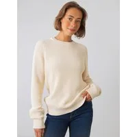 HONEST BASICS Strickpullover Grobstrick Pullover Damen aus Bio-Baumwolle