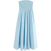 Next Midikleid Festliches Bandeau-Midikleid mit gerafftem Mieder (1-tlg)