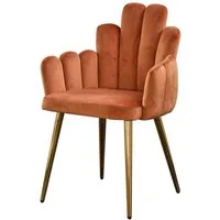 KAWOLA Esszimmerstuhl FREJA, Stuhl Velvet verschiedene Farben