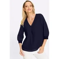 heine Klassische Bluse Bluse 3/4-Arm