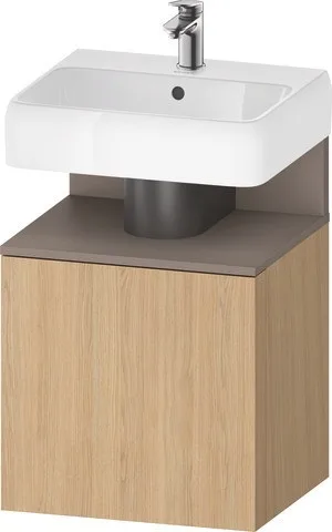 Duravit Qatego Waschtischunterbau wandhängend Natur Eiche Matt 490x420x645 mm - QA4077R43300000 QA4077R43300000