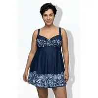 Ulla Popken Badekleid Badekleid Meerjungfrau Softcups recycelt