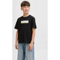 Jack & Jones Junior T-Shirt JORINWOOD BLOCK BRAND TEE SS CN NOOS JNR