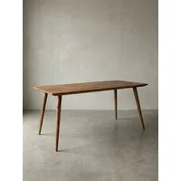 KADIMA DESIGN Esstisch Esszimmertisch REPA 160x80x76 cm rustikal Massiv-Holz Küchentisch, Design Landhaus Esstisch, Tisch für Esszimmer groß, 6 - 8 Personen