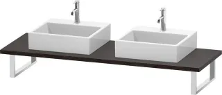 Duravit L-Cube Konsole Eiche dunkel gebürstet Matt 800x550x30 mm - LC107C07272 LC107C07272