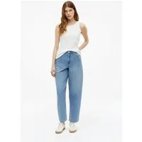 s.Oliver Weite Jeans Jeans-Hose Ankle-Jeans / Regular Fit / High Rise / Barrel Leg