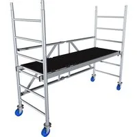 KRAUSE Fahrgerüst ProTec XS Alu-FaltGerüst, (Set), Arbeitshöhe: 2,9 Meter