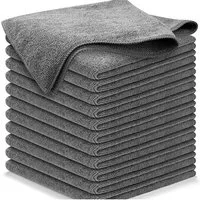 ibettertec Mikrofaser Reinigungstuch,Allzweck Mikrofasertücher Reinigungstuch (Fast Dry Trockentuch,Premium Qualität für Duschkabine, Auto, Haushalt, Camping, streifenfrei, 12 Stück, Größe 30 x 30 cm)