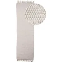 carpetfine Teppich Kelim Chindi uni, auch als Läufer, rechteckig, Höhe: 5 mm, Wendeteppich, reine Baumwolle, handgewebt, Uni-Farben, mit Fransen
