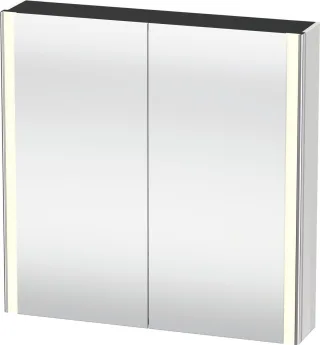 Duravit XSquare Spiegelschrank Weiß 800x155x800 mm - XS7112084840000 XS7112084840000