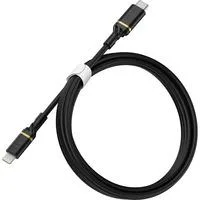 USB 2.0 Ladekabel, USB-C Stecker > Lightning Stecker schwarz, 1 Meter, PD