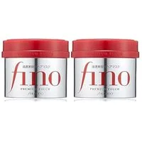 SHISEIDO Haarmaske Shiseido Fino Premium mit Touch-Essenz 230 gr. Originalimport J-Beauty, 2-tlg.