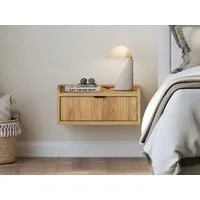 Beautysofa Nachttisch Wandhängender Evron mit 1 Schublade (zwei moderne Farben zur Auswahl), Breite: 40 cm