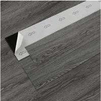 BlingBin Vinylboden 36pcs Vinyllaminat PVC Teppichboden Bodenbelag Vinyl-Designboden, fast auf jeder Oberfläche anwendbar, 36er Set, 91.44 x 15.24 cm, 5.02m ² (36er Fliesen)