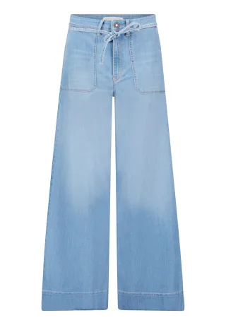 Betty & Co - Jeans mit weitem Bein blau - Gr. - 36