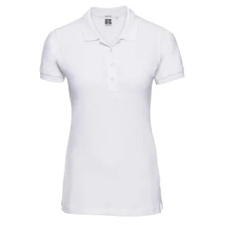 Russell - Poloshirt für Damen (Weiß)