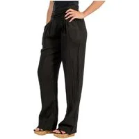 malito more than fashion Leinenhose malito Damen Hose aus Leinen 2727 bequemer und breiter Gummizug