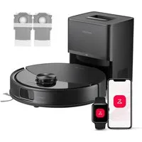Roborock Saugroboter Q10 S5+ Saugroboter mit Wischfunktion, 10.000 Pa HyperForce Saugkraft, (Upgrade von S8 Plus)Auto Lifting Mopping,Dual Anti-Tangle System