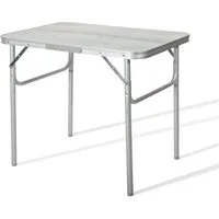 HOMECALL Campingtisch Klapptisch Gartentisch Klappbarer (leicht Beistelltisch Balkontisch Reisetisch), MDF Aluminium Mehrzwecktisch