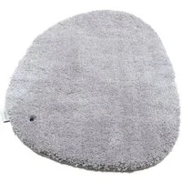 TOM TAILOR HOME Badematte Cozy Bath UNI, Badvorleger, Badezimmer Teppich, Höhe 27 mm, rutschhemmend beschichtet, fußbodenheizungsgeeignet, Polyester, oval, Badteppich, Uni Farben, rechteckig, in rund & oval erhältlich
